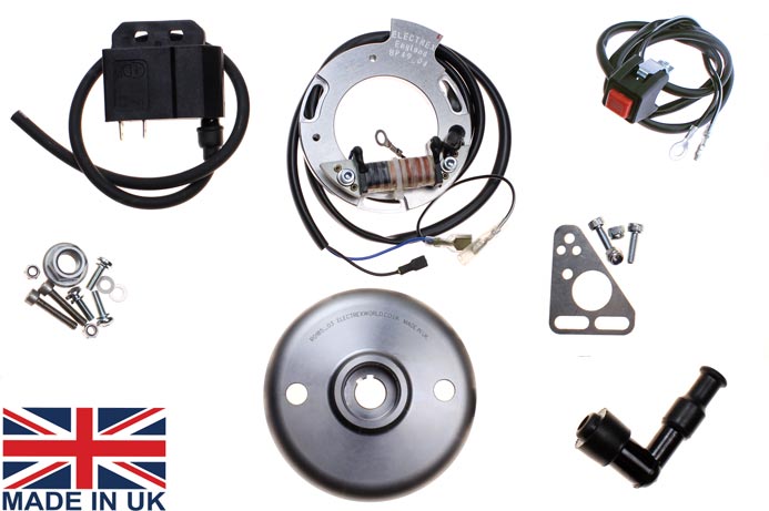 Replacement for Original Bosch or Motoplat Ignition only Stator Kit - STK-8125